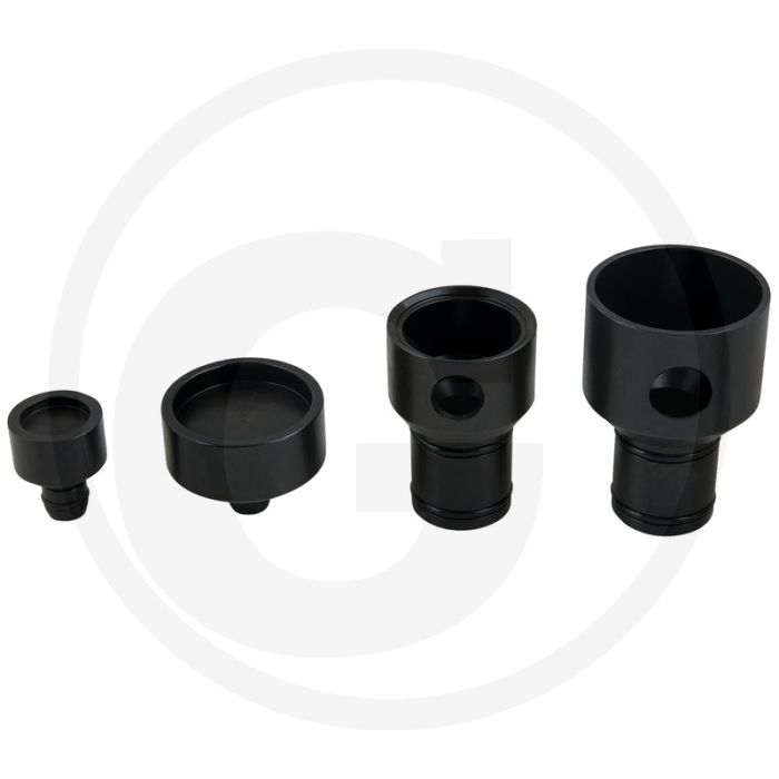 KS Tools Druckstücksatz für Mercedes Traggelenke, 4-tlg. - schnelle Montage/Demontage, für Mercedes W211/W220 KS Tools Druckstücksatz für Mercedes Traggelenke, 4-tlg. - schnelle Montage/Demontage, für Mercedes W211/W220