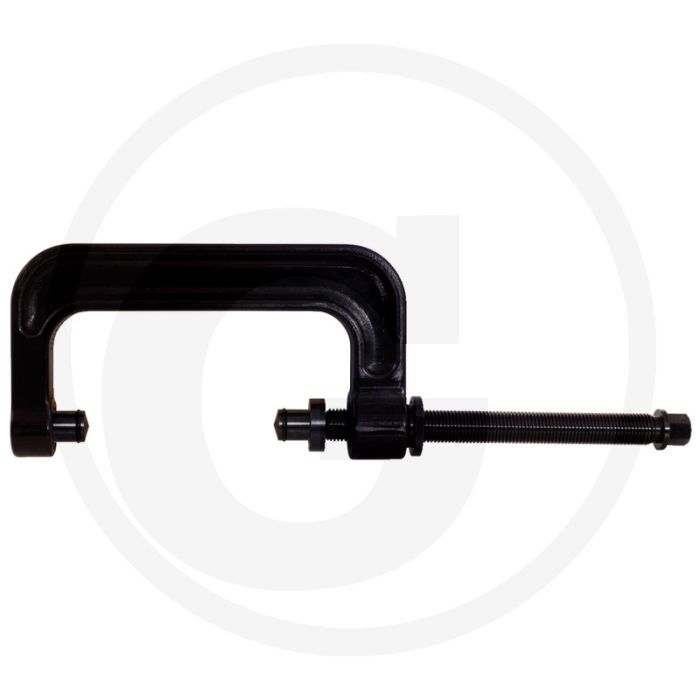 KS Tools C-Beugel en adapterset, 5-dlg. - Robuust, hydraulisch/mechanisch, schlagschraubertauglich, Trapezspindel - 260x100x475mm