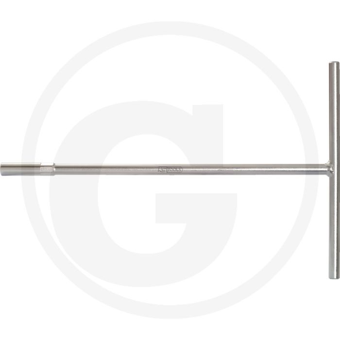 KS Tools T-Greep dopsleutel, L=300mm, 11 mm, 6-kant, mat satiniert, Chrom Vanadium