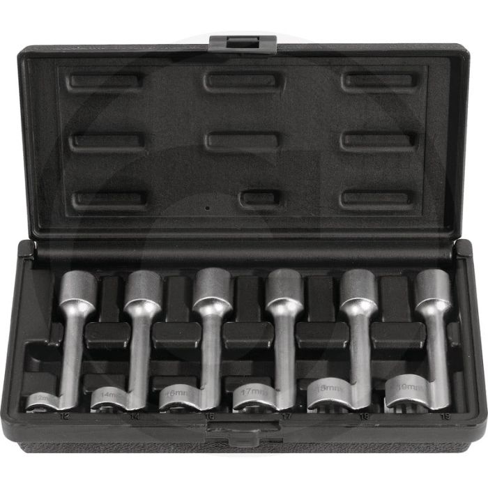 KS Tools 1/2" Verstuiver-dopsleutel 12-kant, 28 mm - Speciaal staal, Kunststof koffer