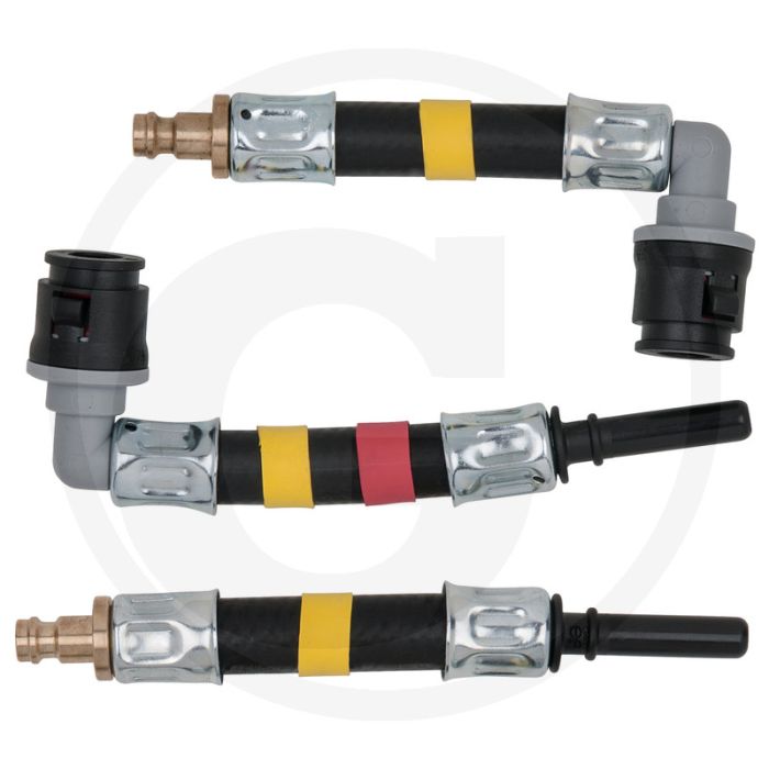KS Tools Adapter-Satz 3-tlg. SAE 8 x 30 mm (gelb) - Breedte: 180mm