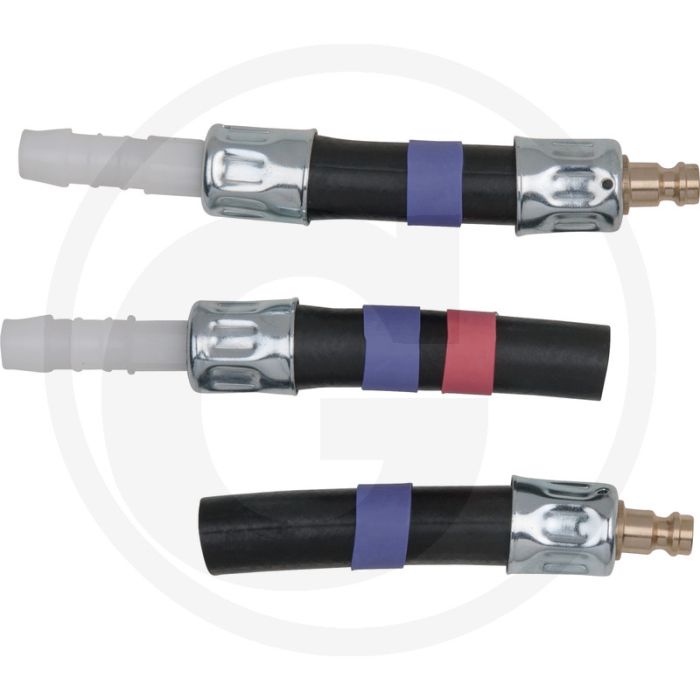 KS Tools Adapter-Satz 3-tlg. Ø10,0 mm (lila) - Breedte: 180mm KS Tools Adapter-Satz 3-tlg. Ø10,0 mm (lila) - Breedte: 180mm