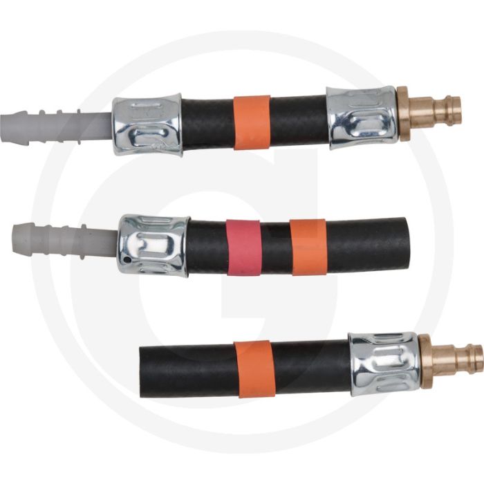 KS Tools Adapter-Satz 3-tlg. NG12 Typ 246 (orange) - 180x40x127 mm
