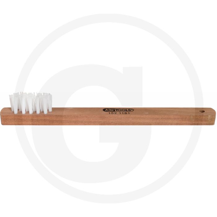 KS Tools Freeskop-reinigingsborstel, nylon - 208mm lengte. KS Tools Freeskop-reinigingsborstel, nylon - 208mm lengte.