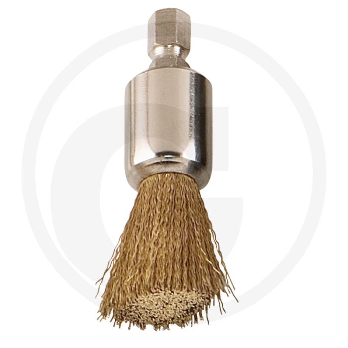 KS Tools Pinselbürste mit gewelltem Messingdraht - Breedte: 39mm