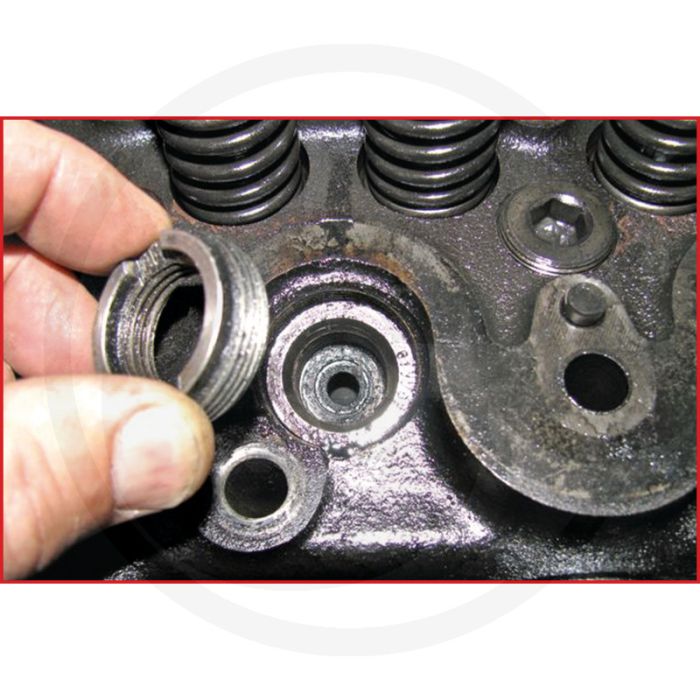 KS Tools Zapfenschlüssel für Vorkammern, 455.0006, Mercedes OM615/616/617, 80x35x39mm