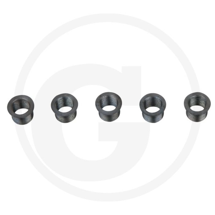 KS Tools Gewindebuchse m.Bund L=11mm,IG=M9x1/AG=M11x1,5-Pack, L=80mm