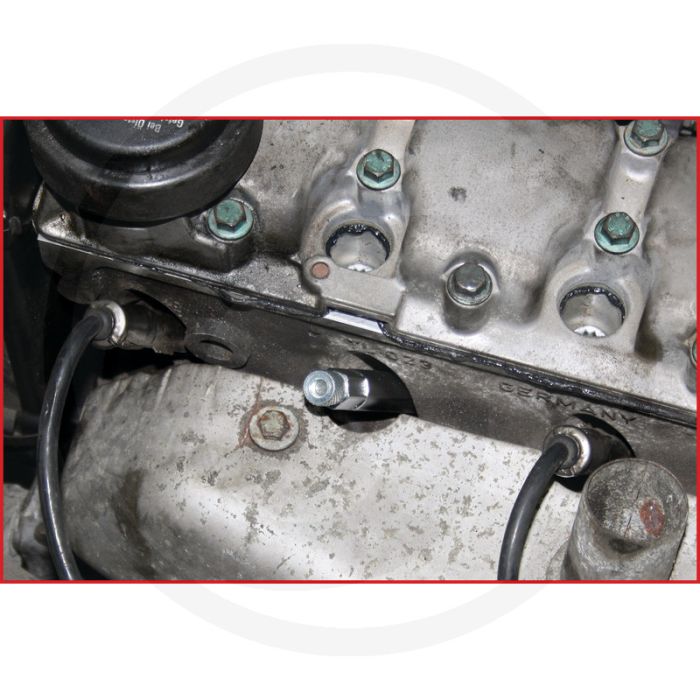 KS Tools Gewindeschneidwerkzeug, M8x1,0, 115mm voor Glühkerzengewinden.