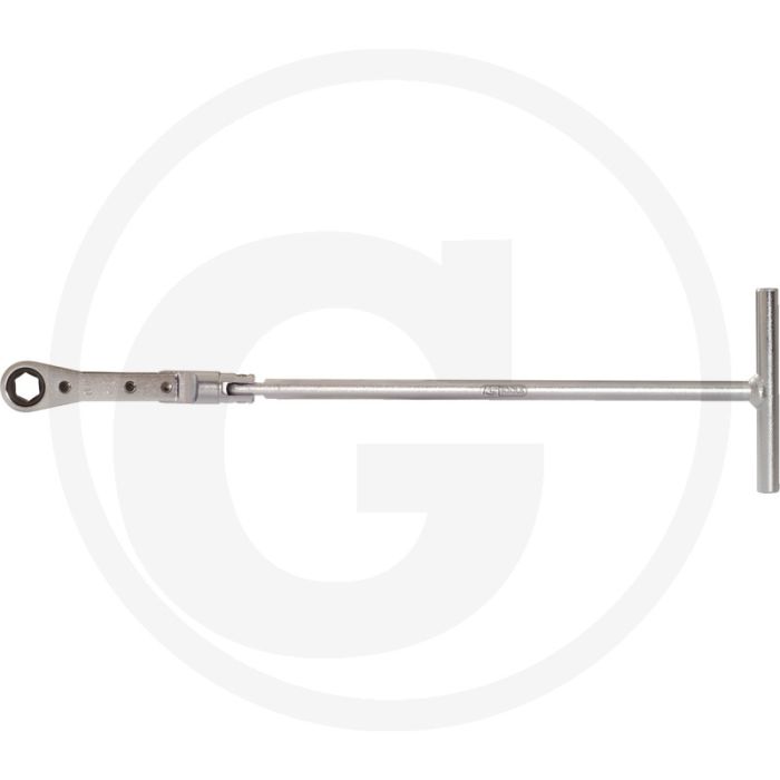 KS Tools Gloeibougies T-greep-ringratel +scharnier,10 mm. Voor Volkswagen, Audi, Seat etc. KS Tools Gloeibougies T-greep-ringratel +scharnier,10 mm. Voor Volkswagen, Audi, Seat etc.