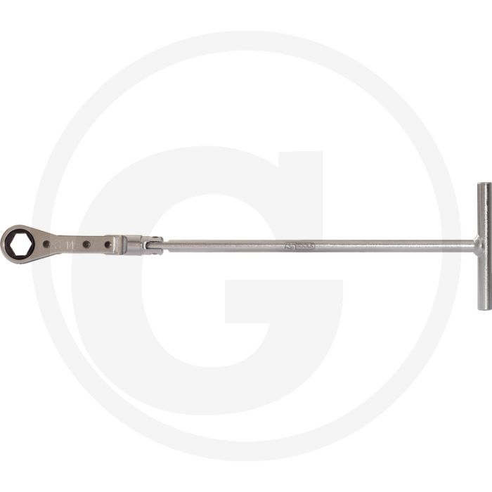 KS Tools Gloeibougies T-greep-ringratel +scharnier,14 mm. Voor Volkswagen, Audi, Seat. KS Tools Gloeibougies T-greep-ringratel +scharnier,14 mm. Voor Volkswagen, Audi, Seat.