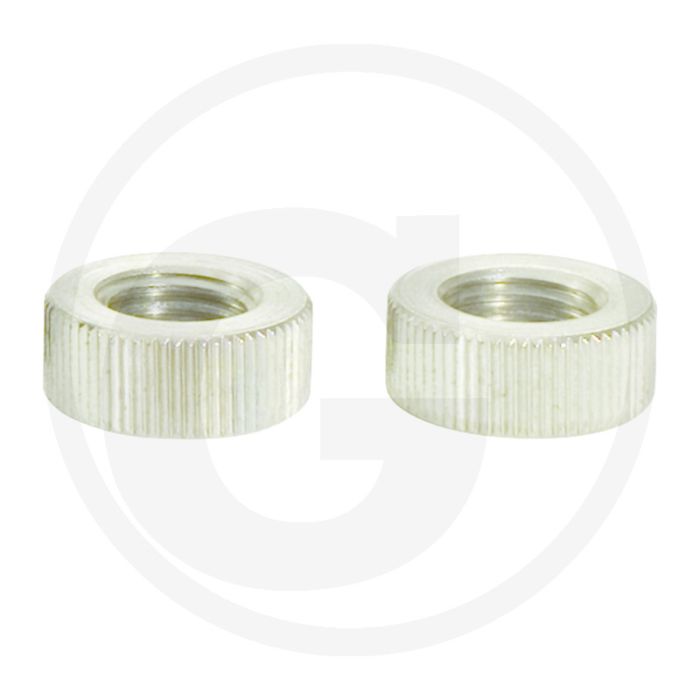 KS Tools Fixeermoer v.paspen, geribbeld 10x10x58mm, 20g.