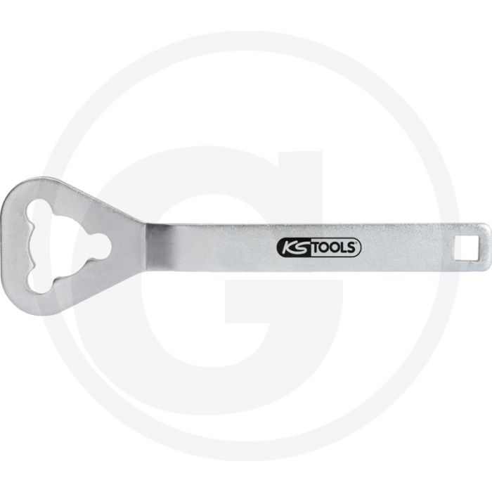KS Tools 1/2"Riempoelie-sleutel,Typ 1,250 mm - Blokkeer & los gereedschap, 490g
