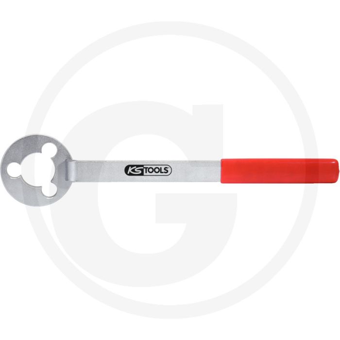 KS Tools Riempoelie-sleutel, Typ 3, 300 mm - Geschikt voor Audi/VAG. KS Tools Riempoelie-sleutel, Typ 3, 300 mm - Geschikt voor Audi/VAG.