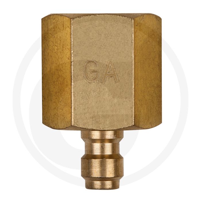 KS Tools Adapterstück M14x1,5 Innengewinde und 1/4" Schlauchanschluss - 66x20x57 mm
