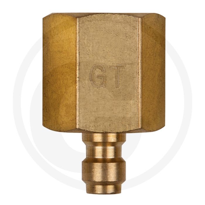KS Tools Adapterstück M16x1,5 Innengewinde und 1/4" Schlauchanschluss - 66x20x57mm