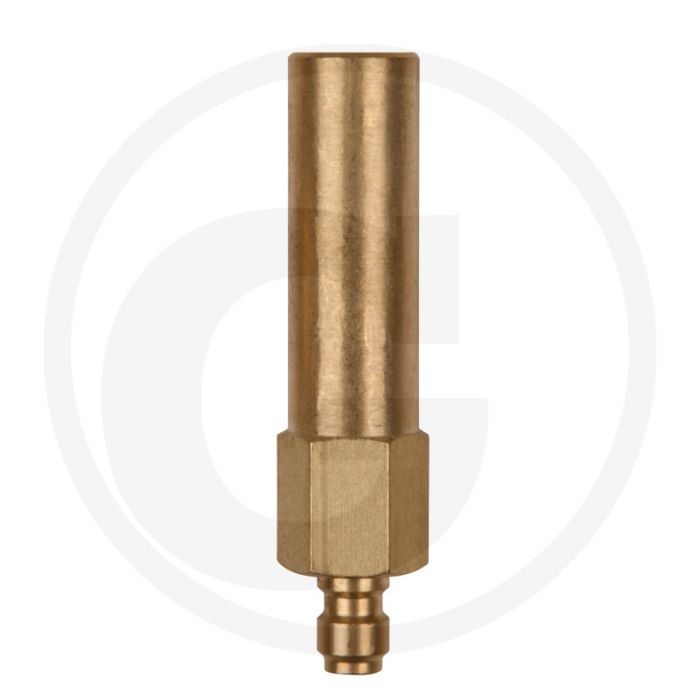 KS Tools Adapterstück (lang) M8x1,0 Innengewinde und 1/4" Schlauchanschluss - Lengte: 94mm