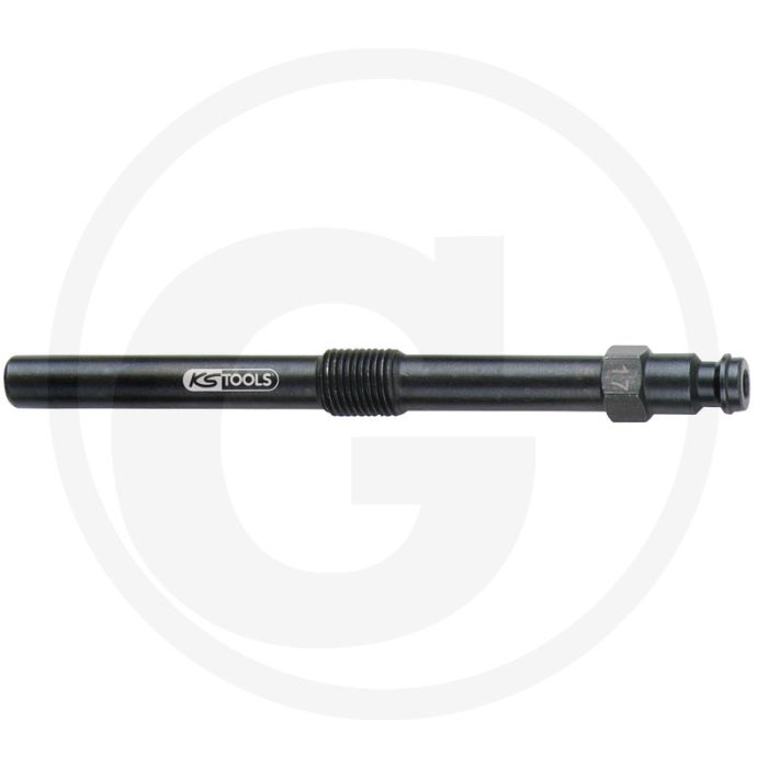 KS Tools Glühkerzen Adapter, M10x1,0 mit Außengewinde, Länge 108 mm, L128 mm. KS Tools Glühkerzen Adapter, M10x1,0 mit Außengewinde, Länge 108 mm, L128 mm.