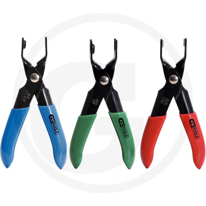 KS Tools Brandstofleiding-tangenset,3-dlg (3-teilig)