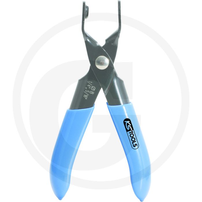 KS Tools Brandstofleidingtang, 8 mm - zelfsluitend, tauchisoliert - 125x70x20 mm
