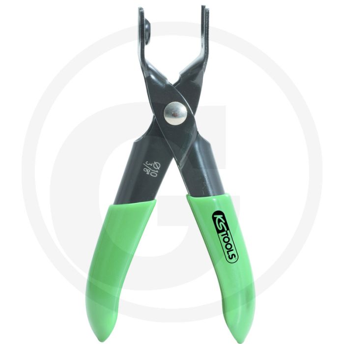 KS Tools Brandstofleidingtang,10 mm - zelfsluitend, tauchisoliert, 125x70x20 mm