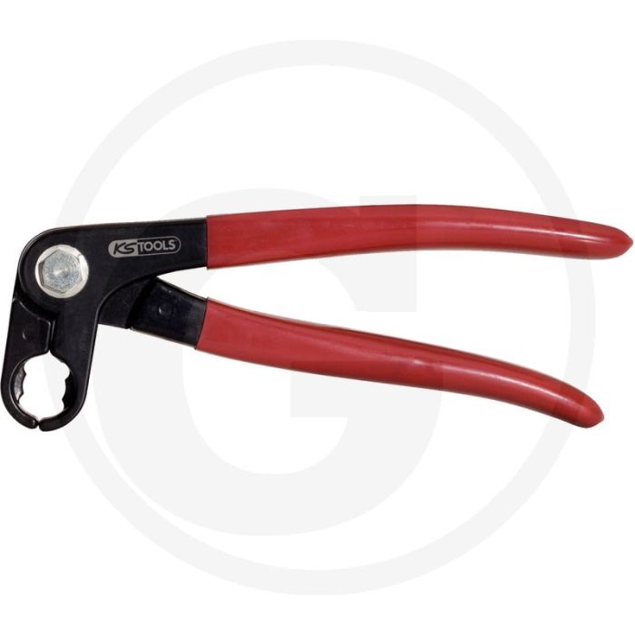KS Tools Brandstofleidingtang, gebogen, 0-24 mm, 90°, 280g KS Tools Brandstofleidingtang, gebogen, 0-24 mm, 90°, 280g