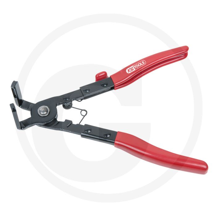 KS Tools Schlauchklemmenzange, abgewinkelt - Federbandschellen - 90° - tauchisolierter Griff KS Tools Schlauchklemmenzange, abgewinkelt - Federbandschellen - 90° - tauchisolierter Griff