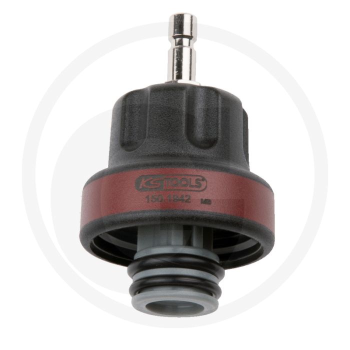 KS Tools Koelsysteem-bajonet-adapter,#7,BD M42x3,bruin - Voor Citroën, Fiat, Alfa Romeo, Mini, Peugeot, Jeep, Renault, Saab, Volvo etc.