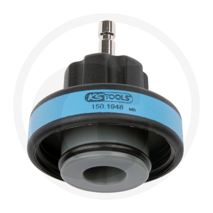 KS Tools Koelsysteem-bajonet-adapter,#13,BD M60x4,blauw - Mercedes, 70x81x70mm