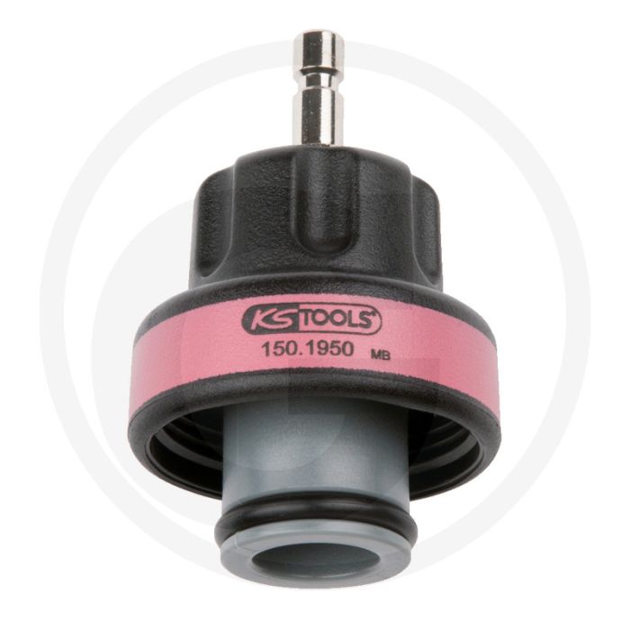 KS Tools Koelsysteem-bajonet-adapter, #15, BD M48x2,5, rose, ideaal voor Mazda (3) - pink, 75g