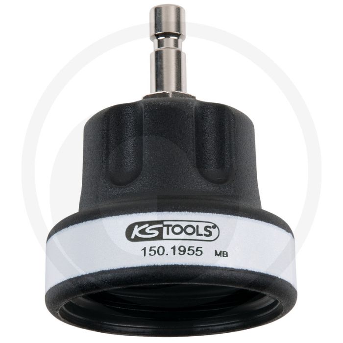 KS Tools Kühlsystem-Adapter weiß M46x3 • ideal für Saab 9-3, 9-5 KS Tools Kühlsystem-Adapter weiß M46x3 • ideal für Saab 9-3, 9-5
