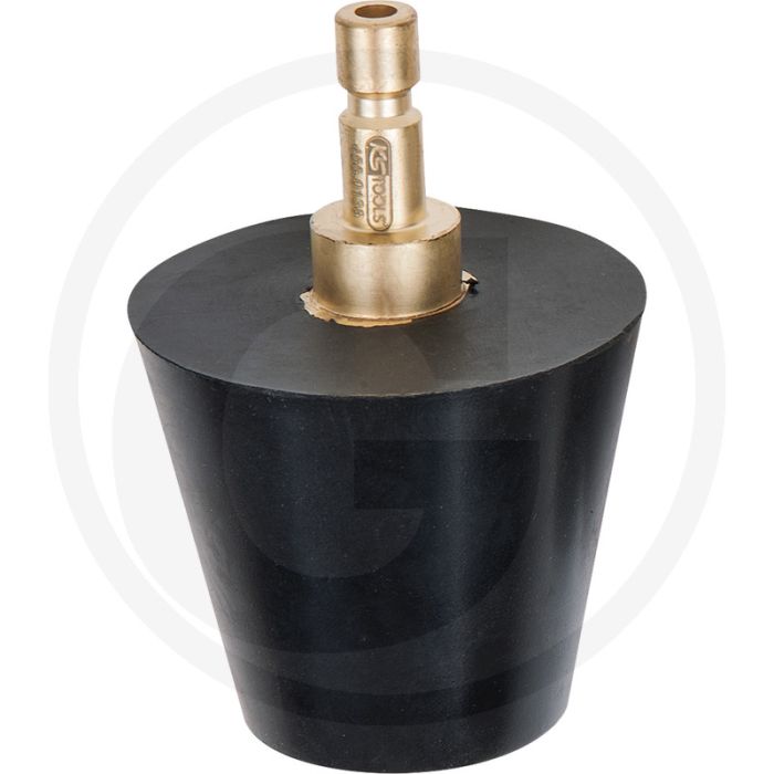 KS Tools Kuehlsystem Konus Pruefadapter 455.0138 - Diagnose & Leckagenprüfung (72x76x72mm)