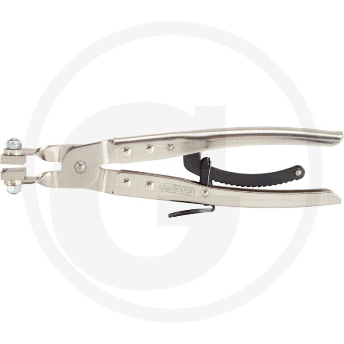 KS Tools Slangklemtang type MU1, 235 mm - Veerklemmen, 80x20x250 mm, Speciaal staal