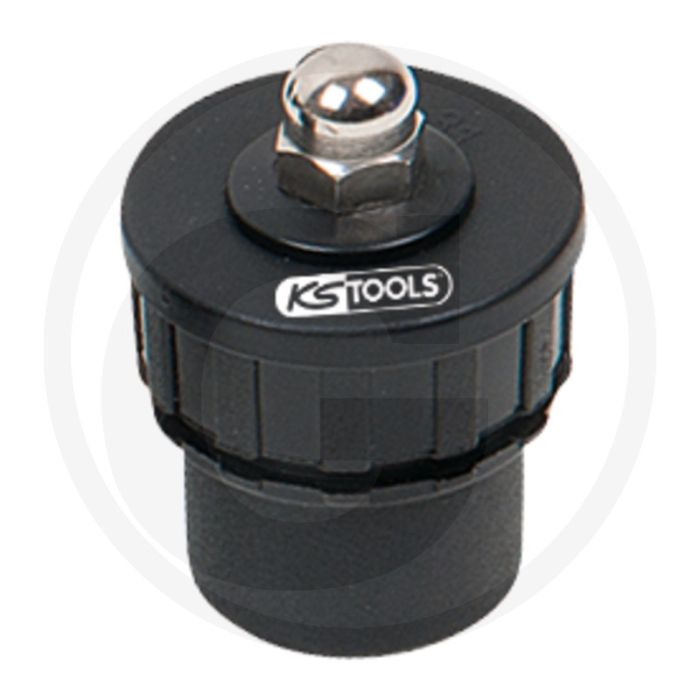 KS Tools Bajonett-Gegenstopfen-Adapter, Ø 31 mm - Voor snelle diagnose van Ladeluftsystemen