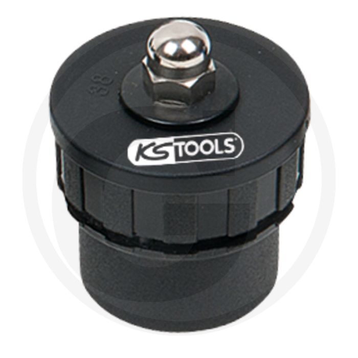 KS Tools Bajonett-Gegenstopfen-Adapter, Ø 38 mm - Voor PKW en NKW Turbo-Motoren