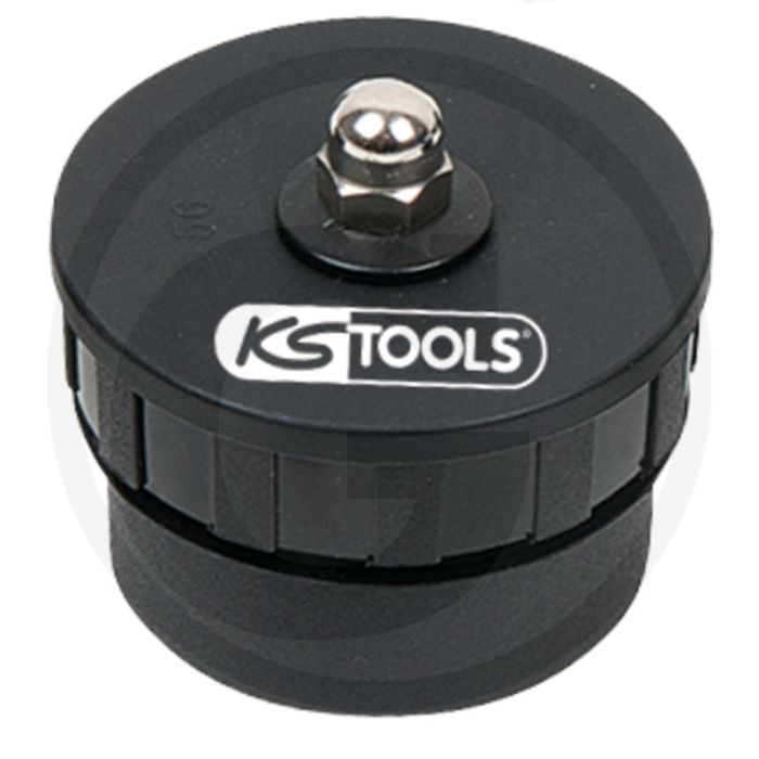 KS Tools Bajonett-Gegenstopfen-Adapter, Ø 56 mm - Voor PKW en NKW Turbo-Motoren.