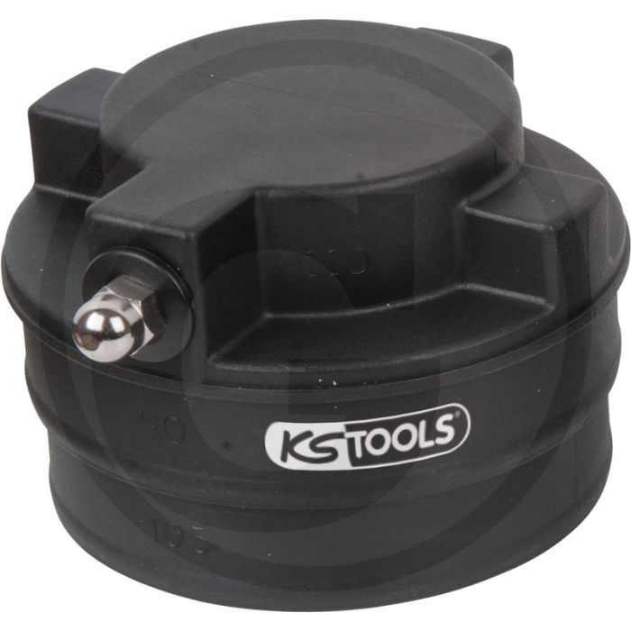 KS Tools Gegenstopfen Adapter 2 stufig, 85x90 mm - Voor Ladeluftsystemen