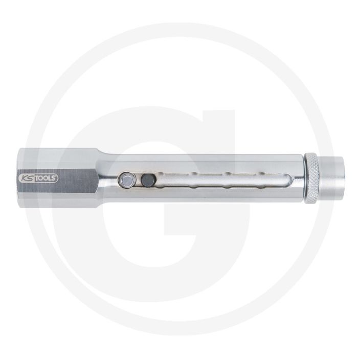 KS Tools 3/8" Teleskop-Zündkerzen-Stecknuss, 16mm - längenverstellbar auf 146 / 161 / 176 mm
