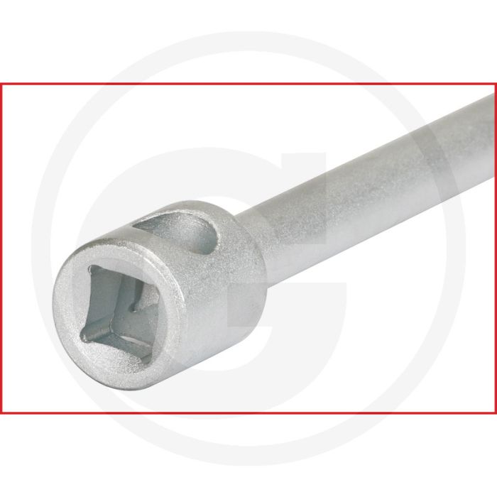KS Tools 3/8" Zündkerzen-Stecknuss mit Gelenk, lang, 14mm - 12-kant, lang, mit Gelenk
