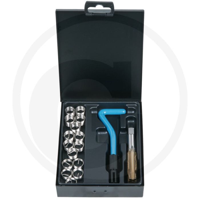 KS Tools Nirostaal schroefdraad reparatieset M14x1,25mm,17-dlg. • Ideaal voor Zündkerzen