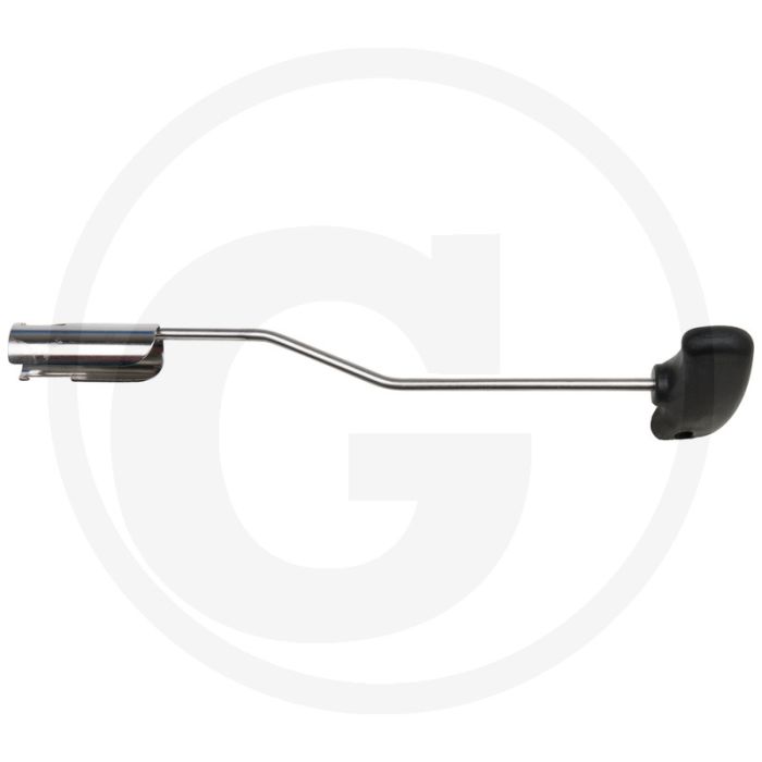 KS Tools T-Greep bougiedop-trekker, gebogen, 280 mm. Speciaal staal, 130x30x377 mm.