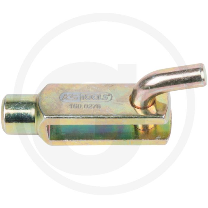 KS Tools Gabelkopf mit Federkappenbolzen M8x32 - Breedte: 60mm KS Tools Gabelkopf mit Federkappenbolzen M8x32 - Breedte: 60mm