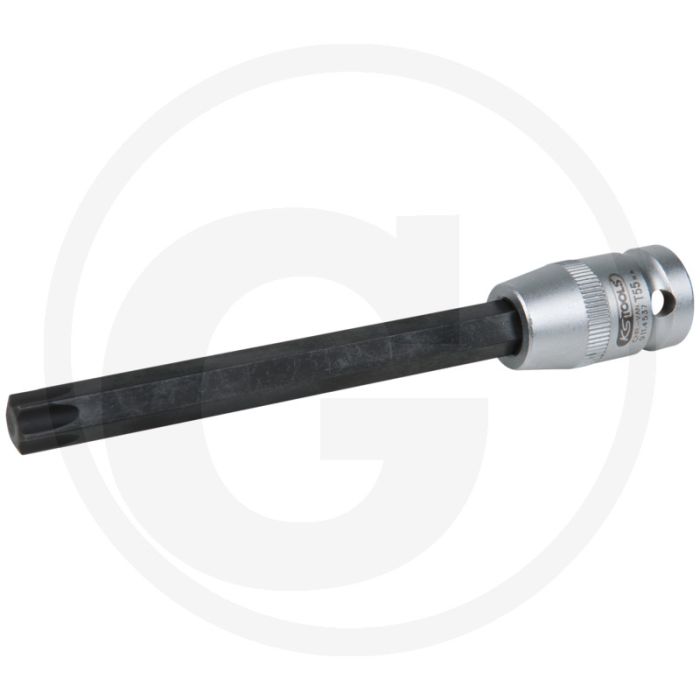KS Tools 1/2" Bit-Stecknuss für TX-Schrauben, T55 - Lengte: 60mm KS Tools 1/2" Bit-Stecknuss für TX-Schrauben, T55 - Lengte: 60mm