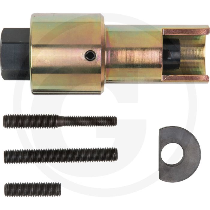KS Tools Abzieher-Satz für Gleitschienenbolzen, 5-tlg. - Spezial-Werkzeugstahl, 51x48x127mm KS Tools Abzieher-Satz für Gleitschienenbolzen, 5-tlg. - Spezial-Werkzeugstahl, 51x48x127mm