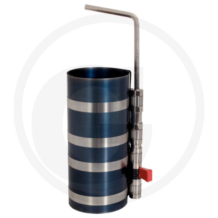 KS Tools Zuigerveer-spanband, Ø90-175mm, H=150 mm. Voor stappenloze instelling. KS Tools Zuigerveer-spanband, Ø90-175mm, H=150 mm. Voor stappenloze instelling.