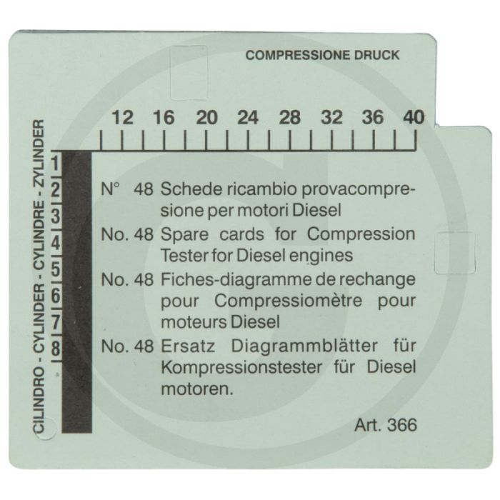 KS Tools Druckprüfgerät-Satz Dieselmotoren 120mm.