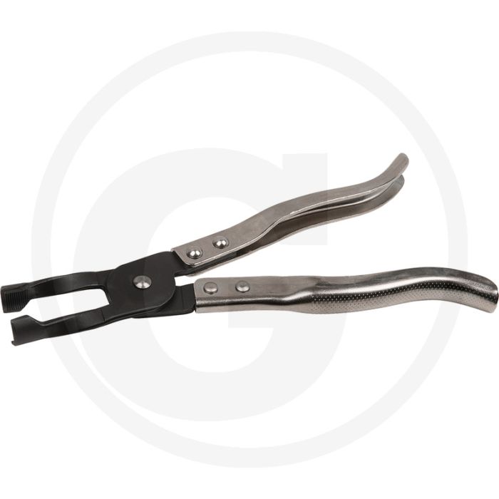 KS Tools Ventildichtring-Zange  • Gehärtete Backen • Längsverzahnt • Tauchisoliert • 90x23x300 mm