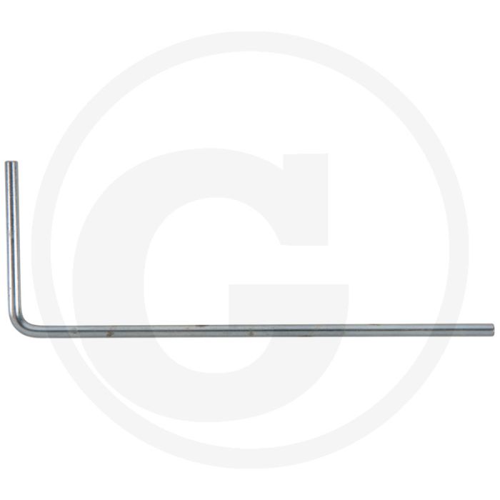 KS Tools Stift Spannvorrichtung Riemenhilfsantrieb Ø 4,0 mm - Breedte: 150 mm KS Tools Stift Spannvorrichtung Riemenhilfsantrieb Ø 4,0 mm - Breedte: 150 mm