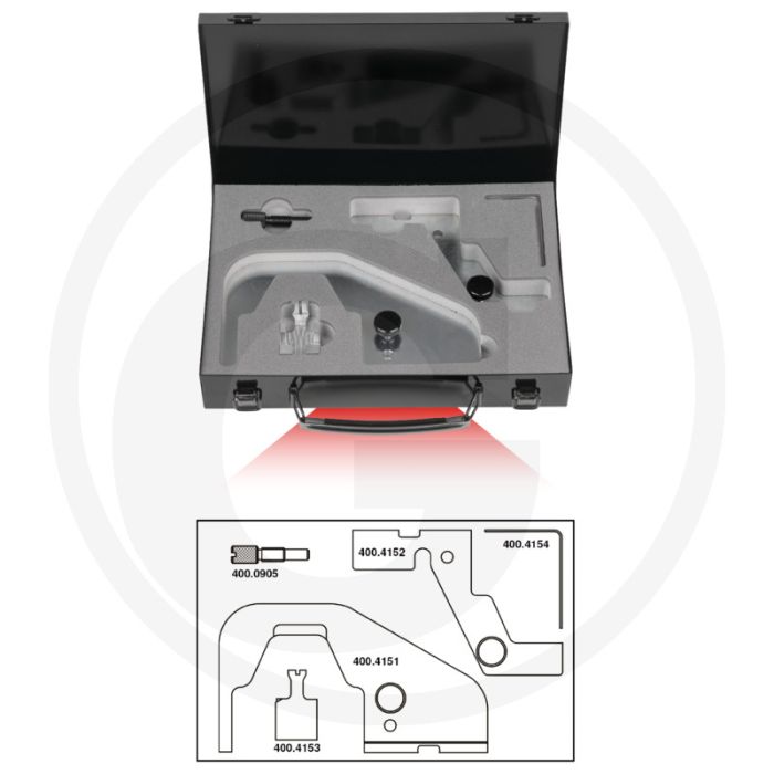 KS Tools Motoreinstellwerkzeug-Satz, 5-tlg. Ford 2,0 - Profi-Set für Ford 2,0 SCTI Ecoboost Motoren KS Tools Motoreinstellwerkzeug-Satz, 5-tlg. Ford 2,0 - Profi-Set für Ford 2,0 SCTI Ecoboost Motoren