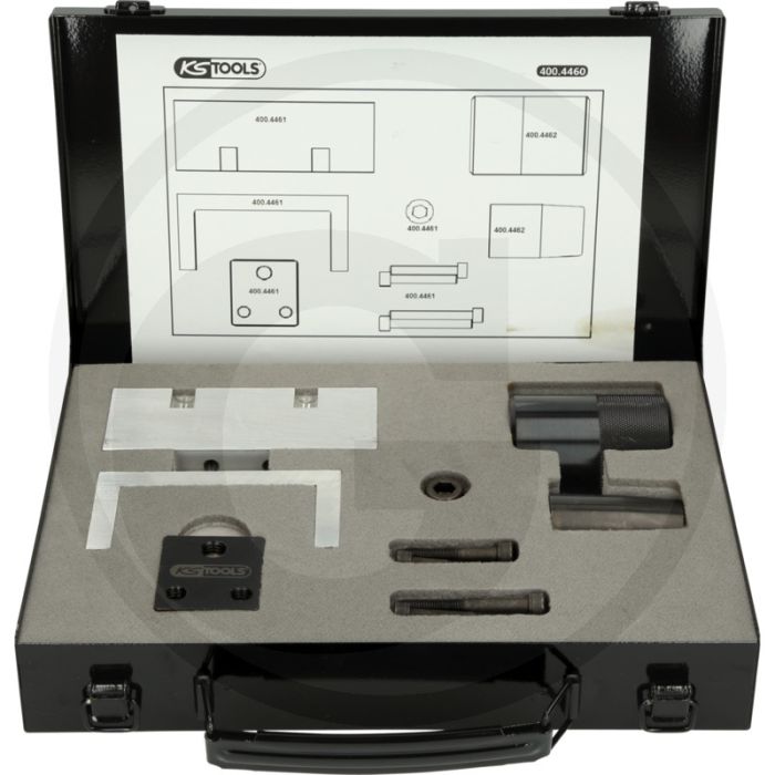 KS Tools Motoreinstell-Werkzeug-Satz für Ford / Volvo, 2-tl. - für professionelle Motor-Instandsetzung, hohe Passgenauigkeit