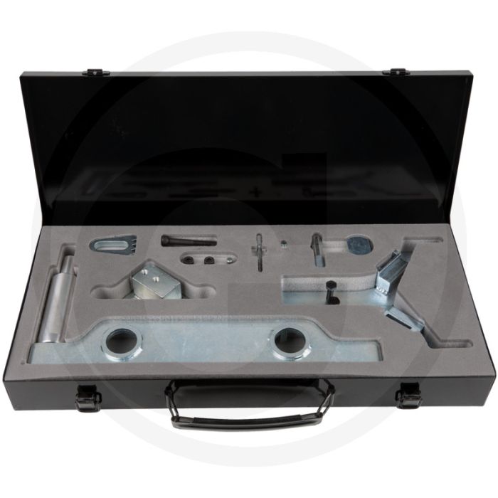KS Tools Motoreinstell-Werkzeug-Satz für Opel / Saab / Chev. - Profi Motor-Instandsetzung, Nockenwellen blockieren, Zahnriemen wechseln